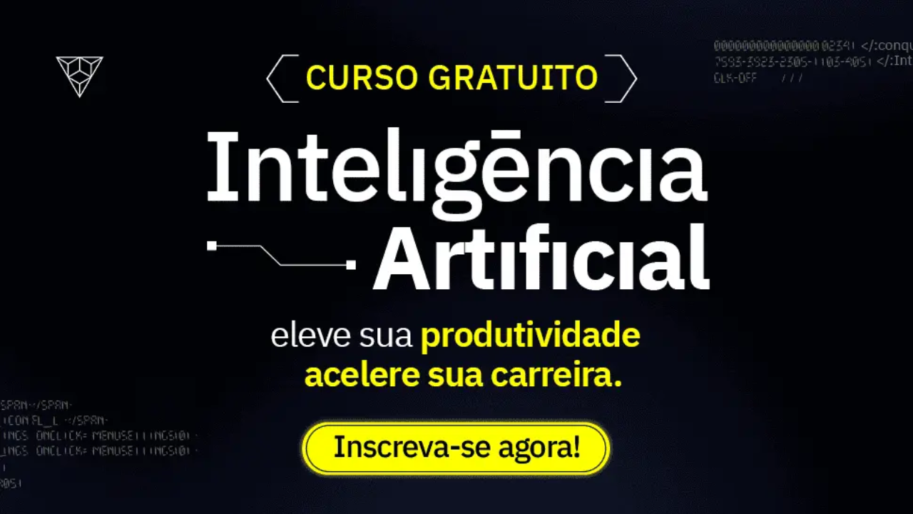 Melhore seu currículo: Curso online e totalmente gratuito por tempo limitado de Inteligência Artificial com certificado grátis