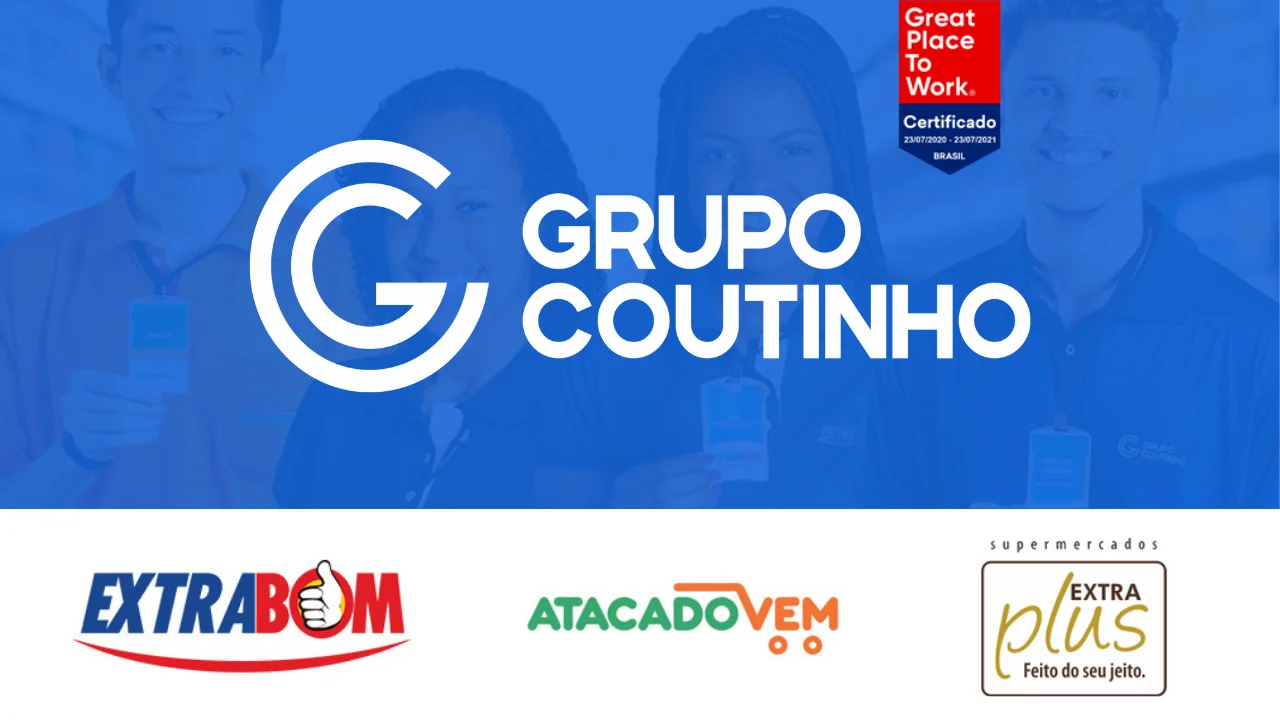 Grupo Coutinho (Extrabom e Atacado Vem), abre diversas vagas de emprego. Há mais de 100 vagas para pessoas 50+